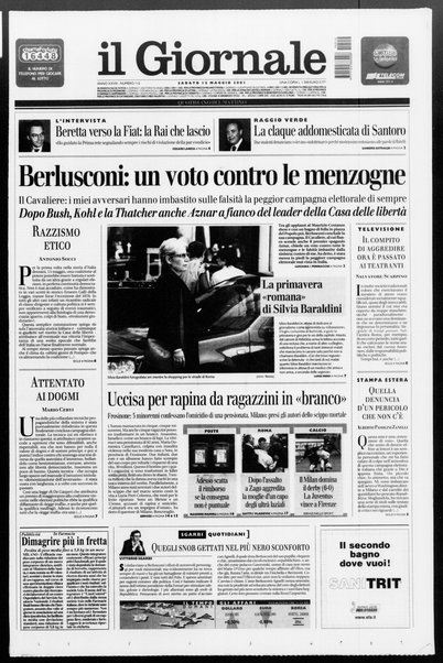 Il giornale : quotidiano del mattino